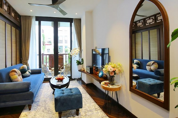 *Luxurious Design in 1-bedroom serviced apartment in Hoan Kiem*