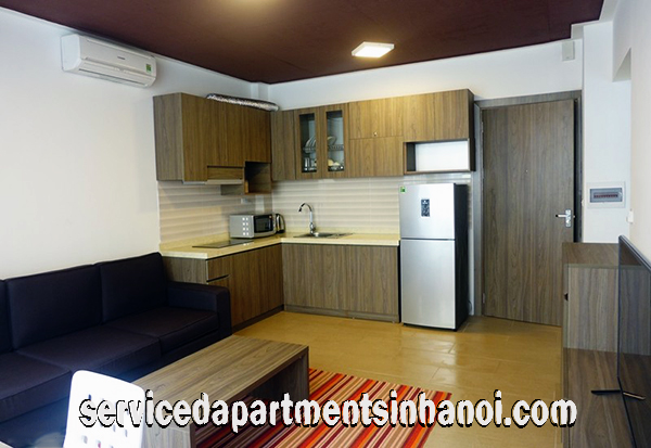 Bright One Bedroom Apartment Rental near Sheraton Hotel, Hanoi 3