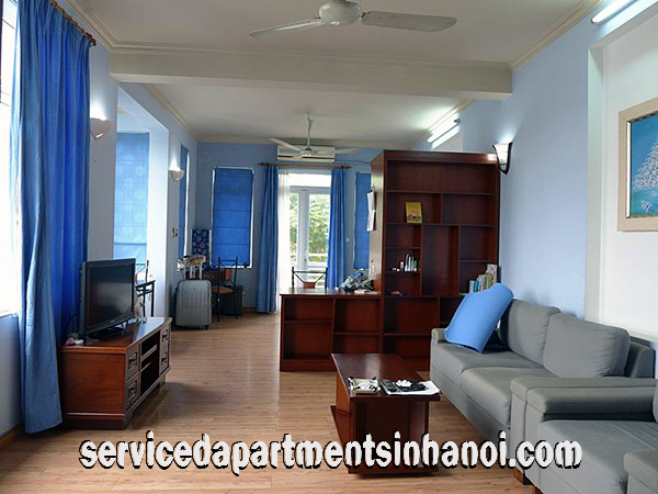 Bright Serviced Apartment for rent in Truc Bach Area, Ba Dinh 1