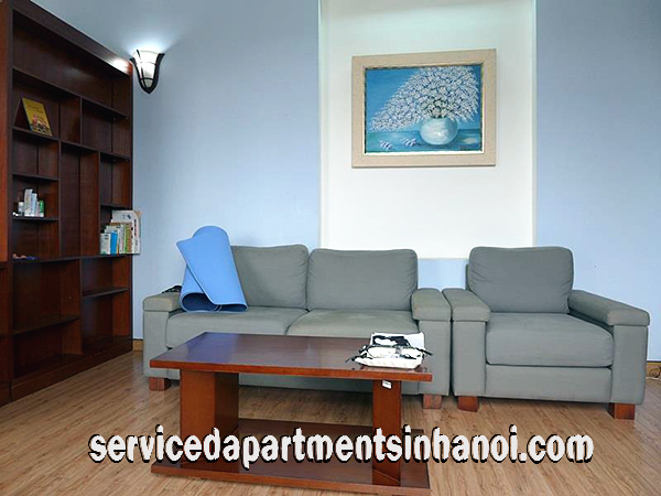 Bright Serviced Apartment for rent in Truc Bach Area, Ba Dinh 2