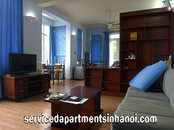 Bright Serviced Apartment for rent in Truc Bach Area, Ba Dinh 3