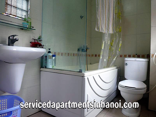 Bright Serviced Apartment for rent in Truc Bach Area, Ba Dinh 7