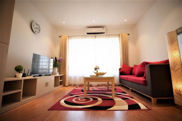 Central & Well Designed Apartment for rent in Cau Giay District, near Keangnam Tower 