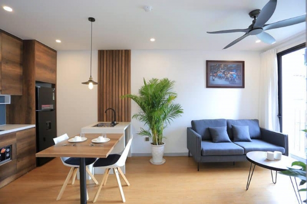 *Private, Tranquil, Beautiful One Bedroom Apartment Rental in To Ngoc Van str, Tay Ho*