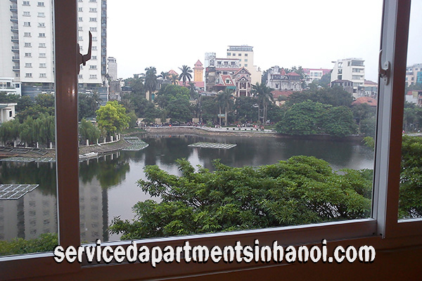 Rental Apartment in Tran Vu str with beautiful Truc Bach Lake View 5
