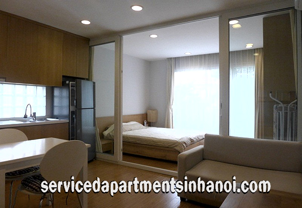 Stunning One bedroom Apartment Rental in To Ngoc Van Str, Tay Ho 1