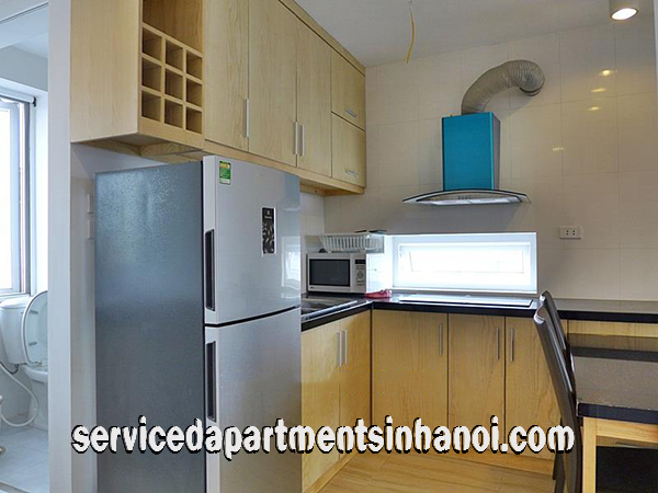 Super Bright and Convenient size One Bedroom Apartment Rental in Xuan Dieu str, Tay Ho 3