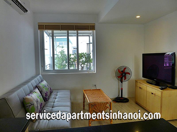 Super Bright and Convenient size One Bedroom Apartment Rental in Xuan Dieu str, Tay Ho 4