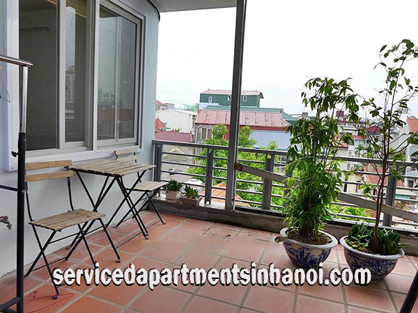Super Bright and Convenient size One Bedroom Apartment Rental in Xuan Dieu str, Tay Ho 8
