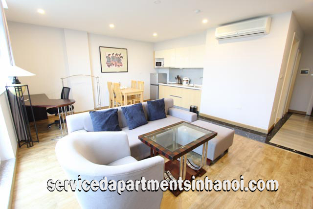 Super Nice One Bedroom Apartment for rent in Giang Vo street, Ba Dinh 1