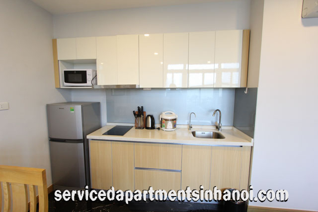 Super Nice One Bedroom Apartment for rent in Giang Vo street, Ba Dinh 4
