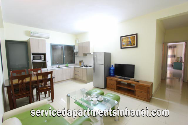 Very Cheap Two bedroom apartment for rent near Lang Ha str, Dong Da 1