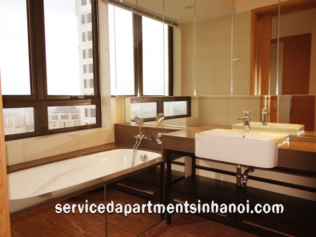 Very Well Interior and Modern Furnishings Four Bedroom Apartment in IPH Cau Giay 15