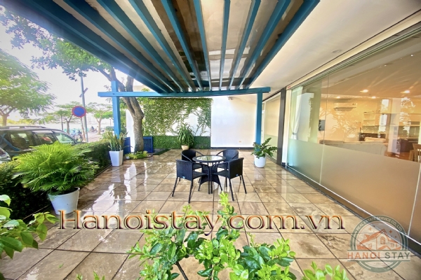 * Very Nice lake view & Big Yard 2 Bedroom apartment Rental in Quang An street, Tay ho* 1