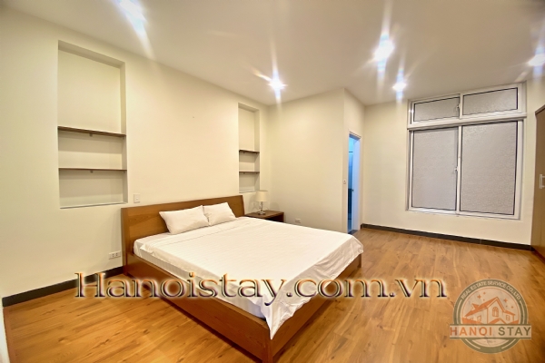 * Very Nice lake view & Big Yard 2 Bedroom apartment Rental in Quang An street, Tay ho* 14