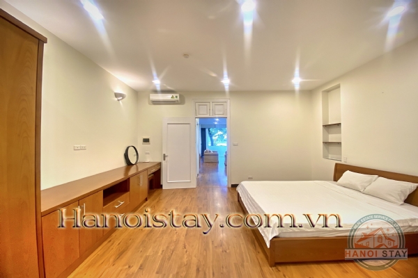 * Very Nice lake view & Big Yard 2 Bedroom apartment Rental in Quang An street, Tay ho* 15