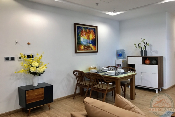 2 Nice Designed Bedroom Apartment For Rent In Vinhomes Metropolis 1