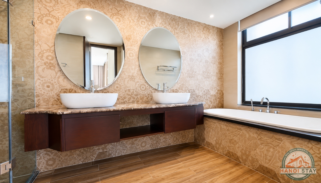 3-bedroom duplex apartment for rent on Quang Khanh Street, Tay Ho 2