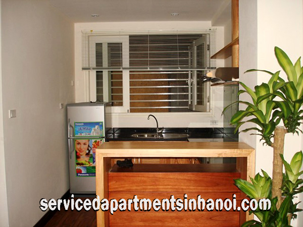 40sqm one bedroom apartment in Tran Phu street next to Hoan Kiem district 2