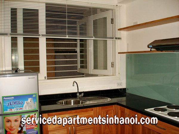 40sqm one bedroom apartment in Tran Phu street next to Hoan Kiem district 3