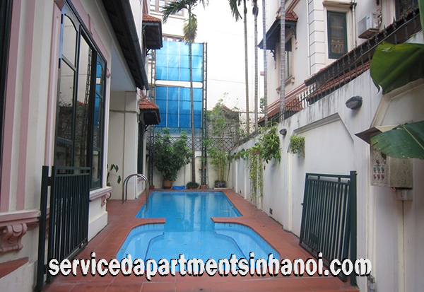 A nice villa for rent with a big courtyard, swimming pool , Five bedroom 3