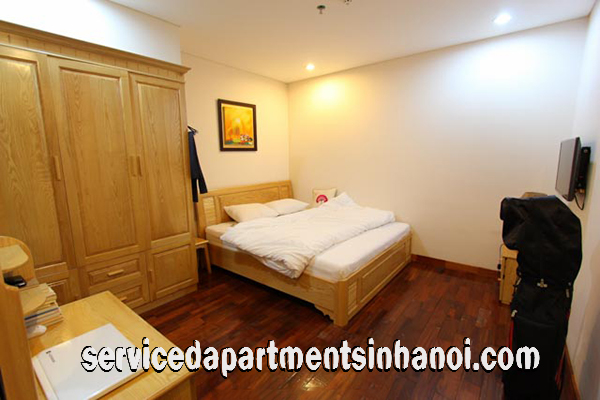 A one bedroom apartment with lake view in Ba Dinh 5