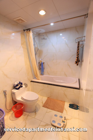 A one bedroom apartment with lake view in Ba Dinh 7