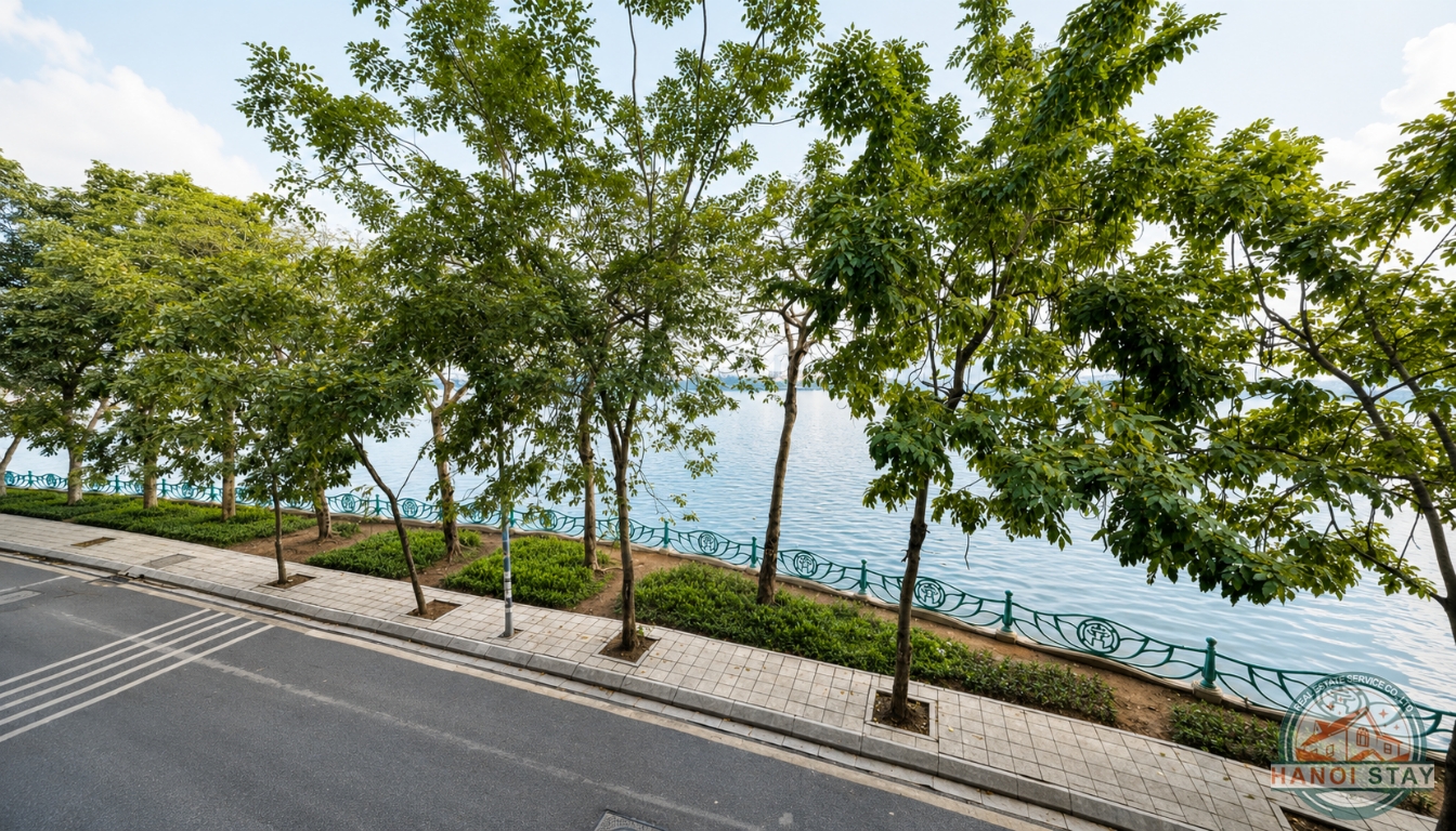 A Rare Duplex Apartment for rent in Tay Ho | Lake View, Light, and Sophistication 3