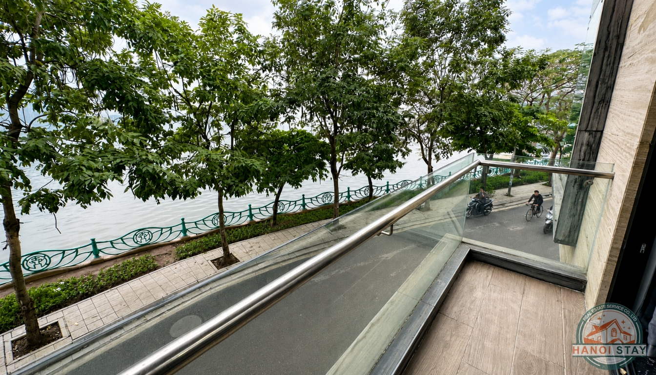 A Rare Duplex Apartment for rent in Tay Ho | Lake View, Light, and Sophistication 5