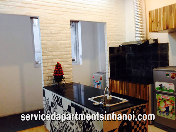 A stylish new studio flat for rent in Hoan Kiem 6