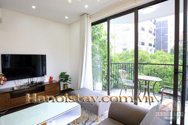 A three-bedroom apartment in Tay Ho filled with natural light with a good size balcony 2