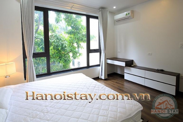 A three-bedroom apartment in Tay Ho filled with natural light with a good size balcony 5