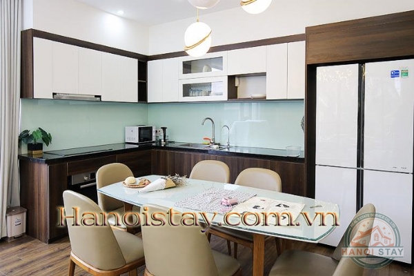 A three-bedroom apartment in Tay Ho filled with natural light with a good size balcony 7