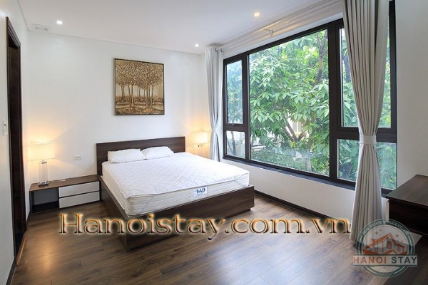 A three-bedroom apartment in Tay Ho filled with natural light with a good size balcony 10