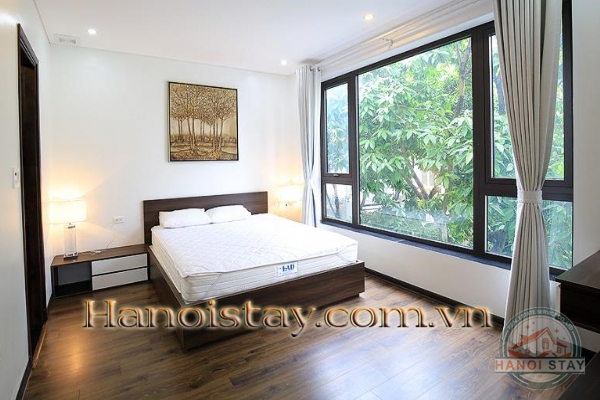 A three-bedroom apartment in Tay Ho filled with natural light with a good size balcony 12