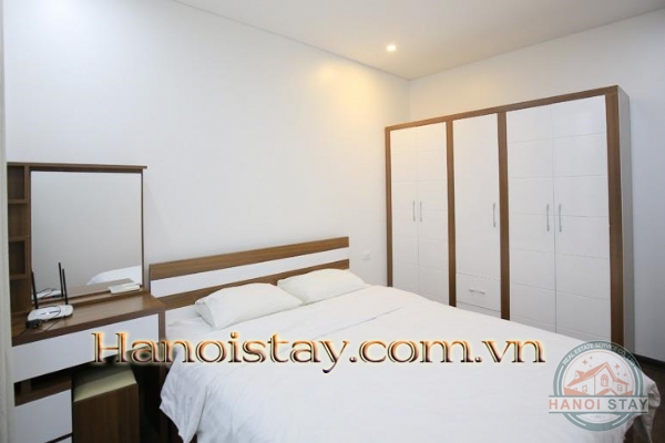 A three-bedroom apartment in Tay Ho filled with natural light with a good size balcony 15