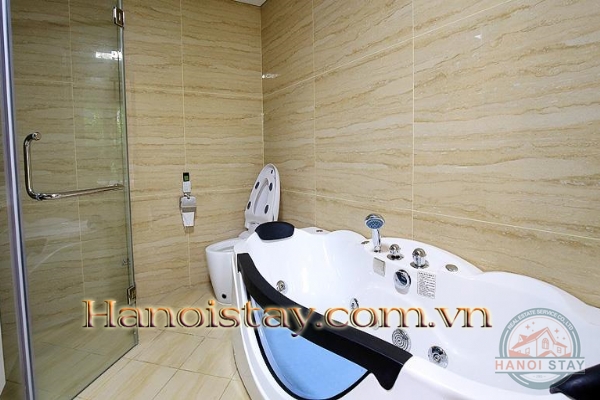 A three-bedroom apartment in Tay Ho filled with natural light with a good size balcony 16