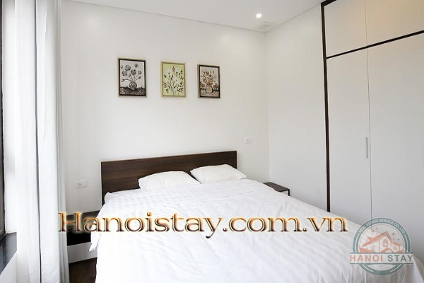 A three-bedroom apartment in Tay Ho filled with natural light with a good size balcony 24