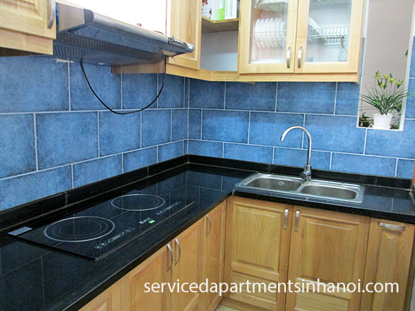 A wonderful one bedroom studio for leasing near Giang Vo street, Ba Dinh district 5