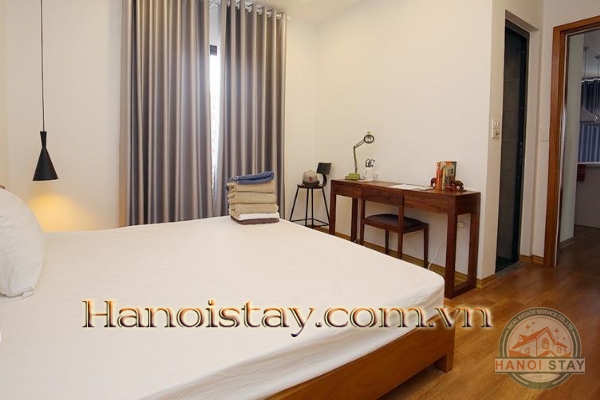 *Absolutely Beautiful 03 BR Duplex green terrace apartment rental in Xuan Dieu street, Tay Ho* 11