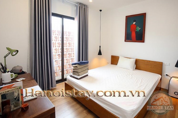 *Absolutely Beautiful 03 BR Duplex green terrace apartment rental in Xuan Dieu street, Tay Ho* 12