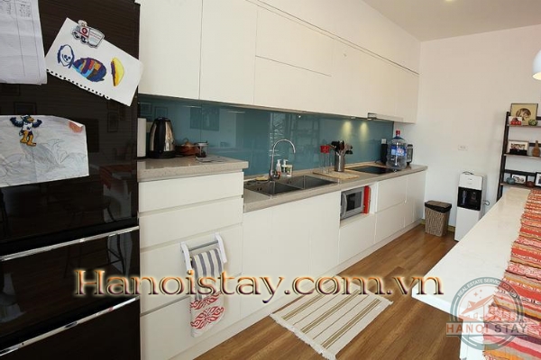 *Absolutely Beautiful 03 BR Duplex green terrace apartment rental in Xuan Dieu street, Tay Ho* 7