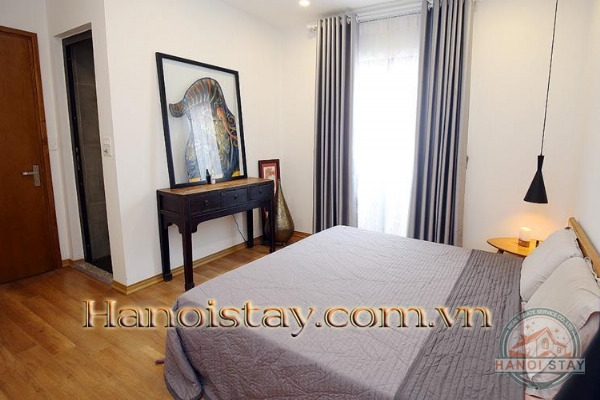 *Absolutely Beautiful 03 BR Duplex green terrace apartment rental in Xuan Dieu street, Tay Ho* 20