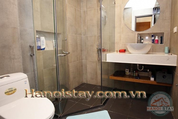 *Absolutely Beautiful 03 BR Duplex green terrace apartment rental in Xuan Dieu street, Tay Ho* 22