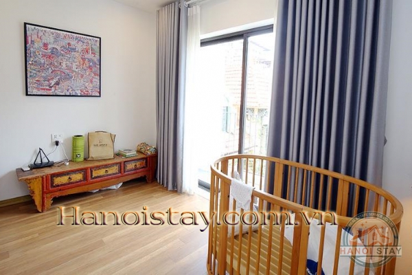 *Absolutely Beautiful 03 BR Duplex green terrace apartment rental in Xuan Dieu street, Tay Ho* 23