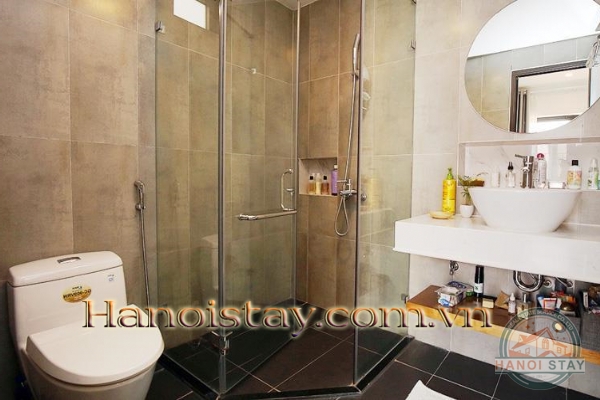 *Absolutely Beautiful 03 BR Duplex green terrace apartment rental in Xuan Dieu street, Tay Ho* 25