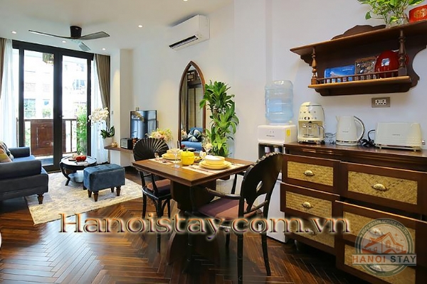 Affordable 1 Bedroom Serviced Apartment In Ba Dinh 3