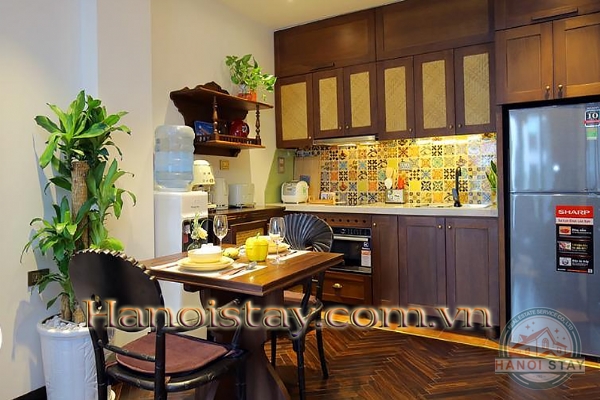 Affordable 1 Bedroom Serviced Apartment In Ba Dinh 5