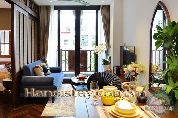 Affordable 1 Bedroom Serviced Apartment In Ba Dinh 13