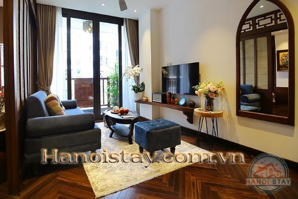 Affordable 1 Bedroom Serviced Apartment In Ba Dinh 14